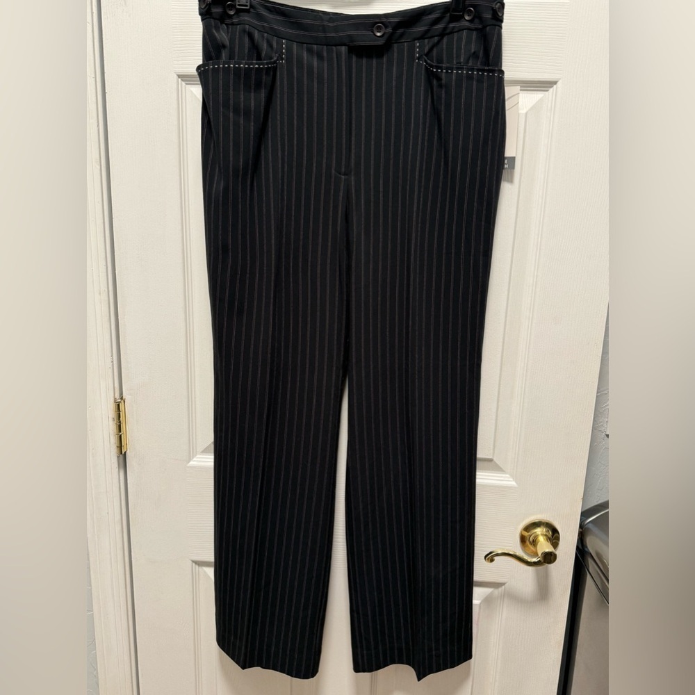 Emma James Pinstripe‎ Dress Career Pants